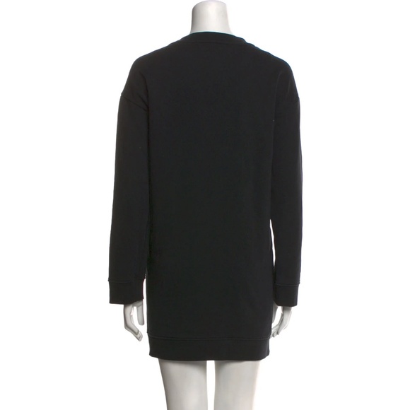 MOSCHINO Black Cartoon Printed Dress - size M - Picture 5 of 8